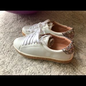 Kate Spade white fashion sneaker